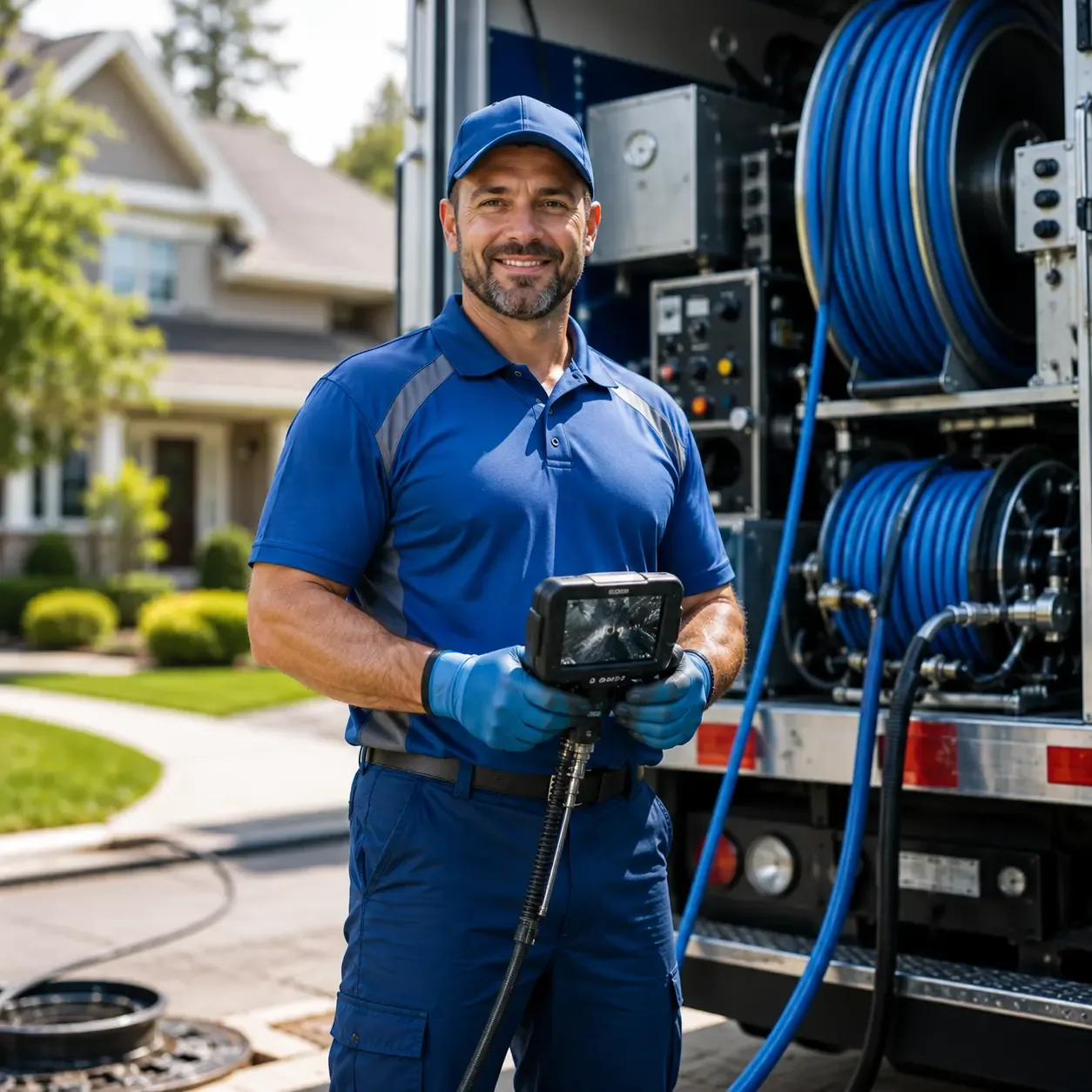Local outdoor drain cleaning specialists in Little Falls, NY